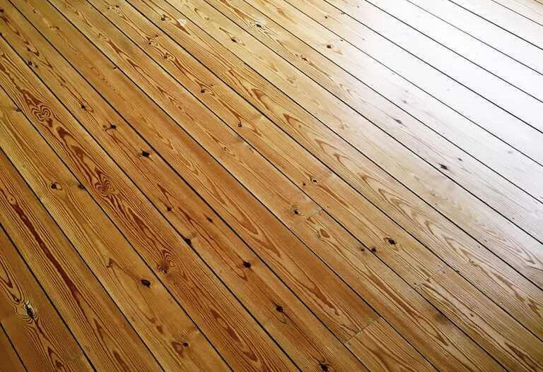 Victorian Floorboards After Sanding